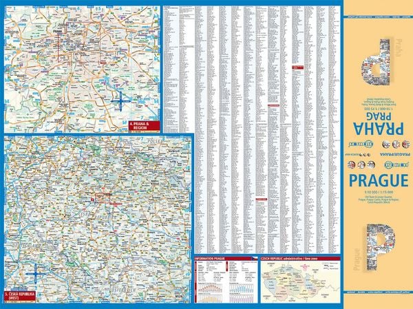 Produktbild: Prague, Prag, Borch Map