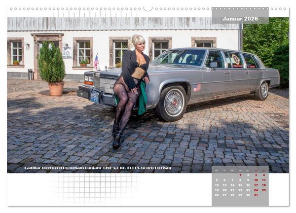 Produktbild: US-Car Classic's (Wandkalender 2026 DIN A2 quer), CALVENDO Monatskalender