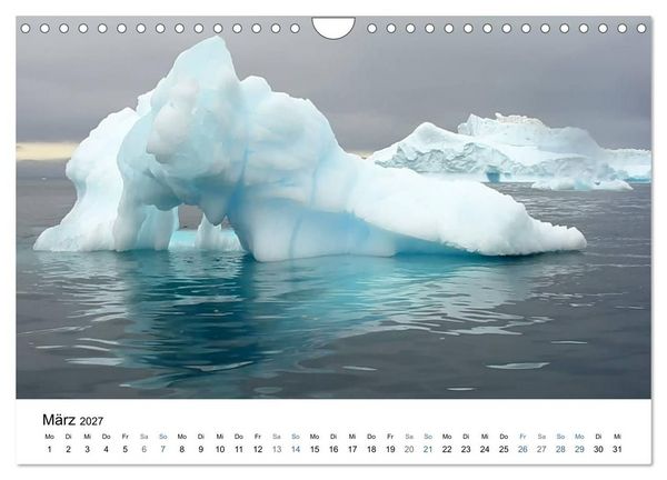 Produktbild: Antarktis (Wandkalender 2027 DIN A4 quer), CALVENDO Monatskalender