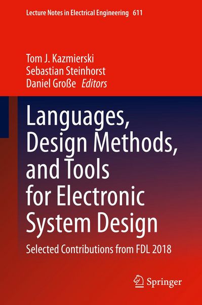 Produktbild: Languages, Design Methods, and Tools for Electronic System Design