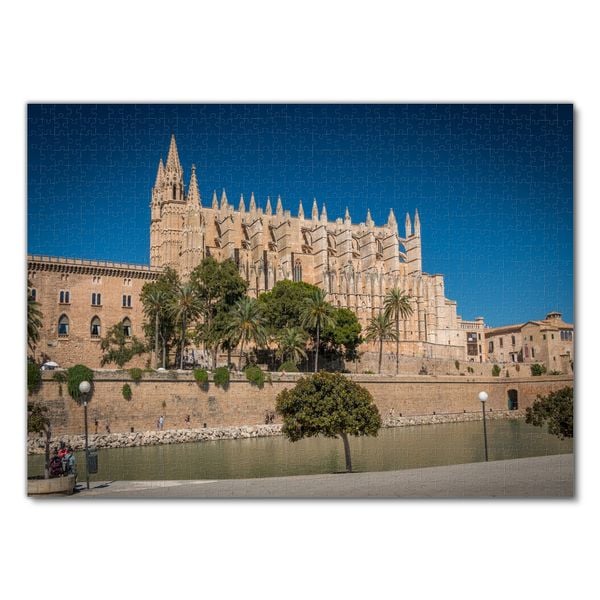 Lais Puzzle Mallorca Cala Figuera Barco España Bahía Balear 1000 Piezas