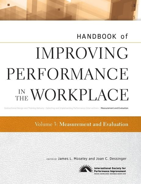 Produktbild: Handbook of Improving Performance in the Workplace, Measurement and Evaluation