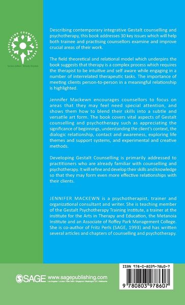 Produktbild: Developing Gestalt Counselling