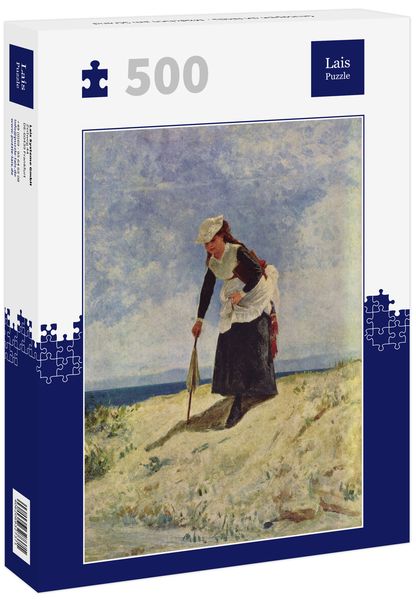 Lais Puzzle Giuseppe de Nittis - Mädchen am Strand 500 Teile