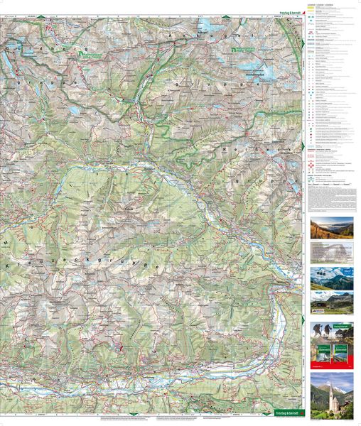 Produktbild: freytag & berndt Wanderkarte WK 225 M&ouml;lltal, Kreuzeckgruppe - Drautal 1:50.000