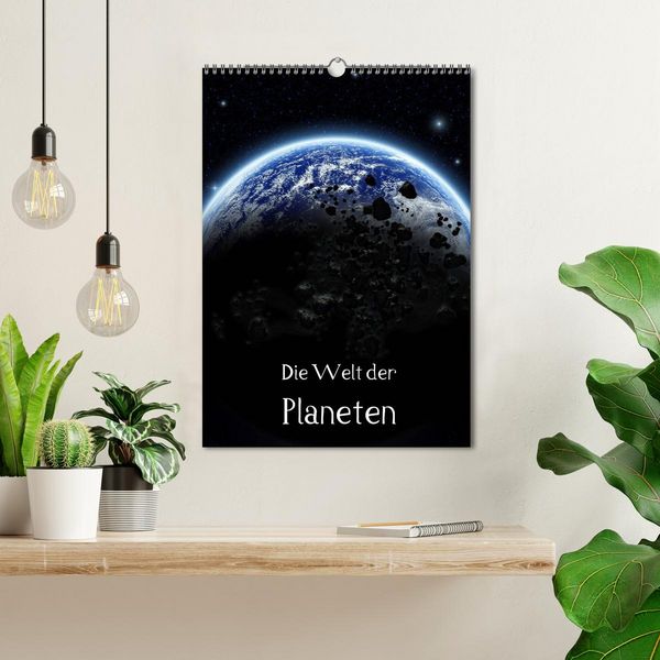 Produktbild: Die Welt der Planeten (Wandkalender 2026 DIN A3 hoch), CALVENDO Monatskalender