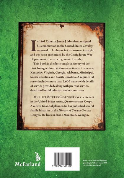 Produktbild: The First Georgia Cavalry in the Civil War