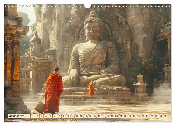 Produktbild: Komm mit in die Stille (Wandkalender 2026 DIN A3 quer), CALVENDO Monatskalender