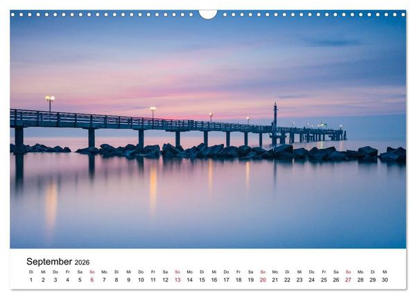 Produktbild: Fischland-Dar&szlig; - Stimmungsvolle Augenblicke (Wandkalender 2026 DIN A3 quer), CALVENDO Monatskalender