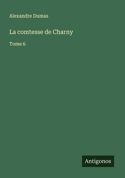 Produktbild: La comtesse de Charny