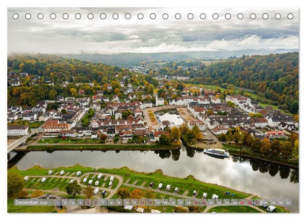 Produktbild: Ein Blick auf Bad Karlshafen (Tischkalender 2026 DIN A5 quer), CALVENDO Monatskalender