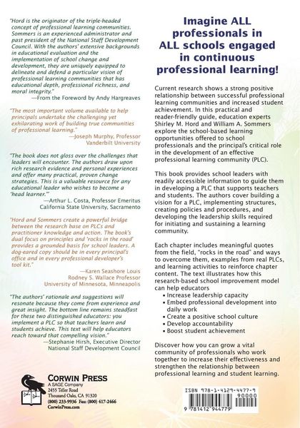 Produktbild: Leading Professional Learning Communities