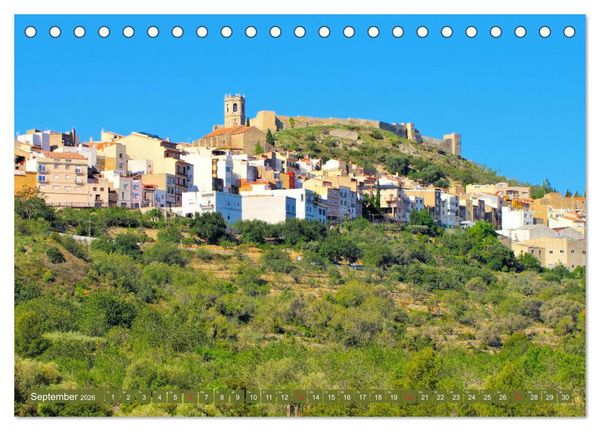 Produktbild: Costa del Azahar - Spaniens Orangenbl&uuml;tenk&uuml;ste (Tischkalender 2026 DIN A5 quer), CALVENDO Monatskalender