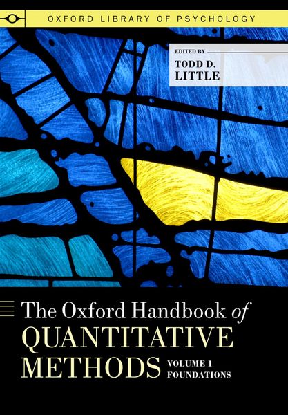 Produktbild: The Oxford Handbook of Quantitative Methods, Volume 1
