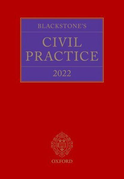 Produktbild: Blackstone's Civil Practice 2022