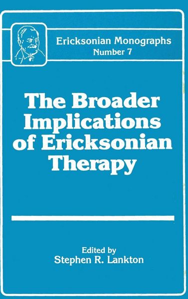 Produktbild: Broader Implications Of Ericksonian Therapy
