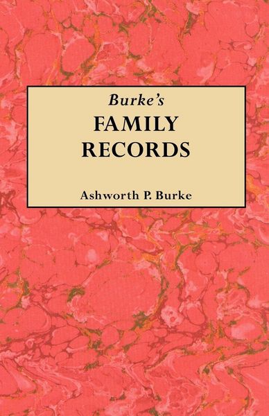 Produktbild: Burke's Family Records