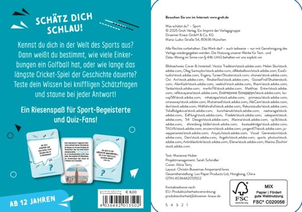 Produktbild: Was sch&auml;tzt du? &ndash; Sport