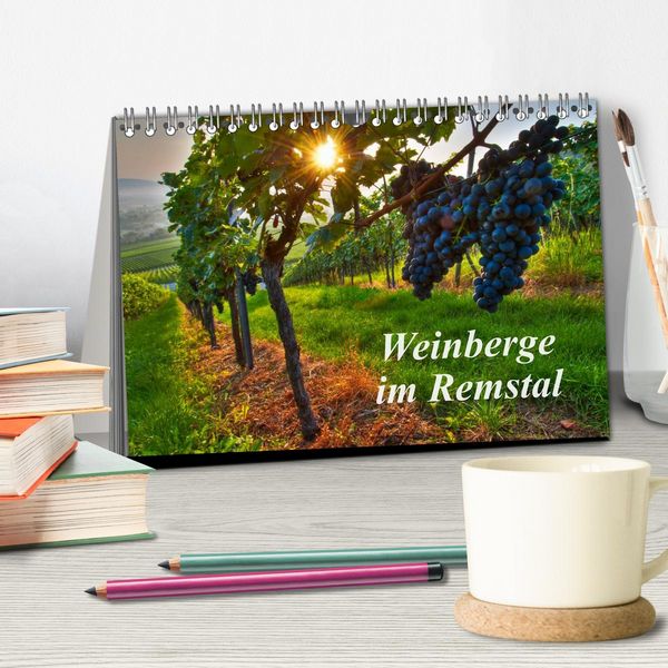 Produktbild: Weinberge im Remstal (Tischkalender 2026 DIN A5 quer), CALVENDO Monatskalender