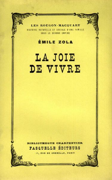 Produktbild: La joie de vivre