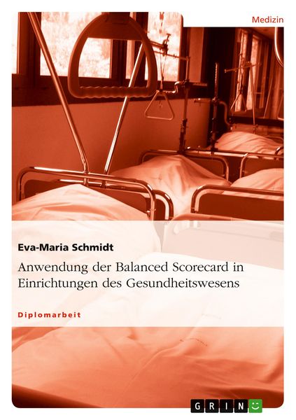 Produktbild: Schmidt, E: Anwendung der Balanced Scorecard in Einrichtunge