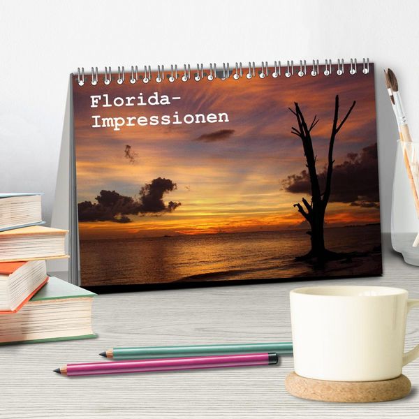 Produktbild: Florida Impressionen (Tischkalender 2026 DIN A5 quer), CALVENDO Monatskalender