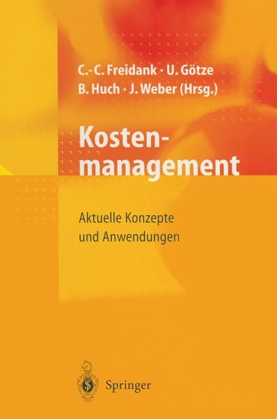 Kostenmanagement, Taschenbuch von , Springer Berlin, 9783642638312