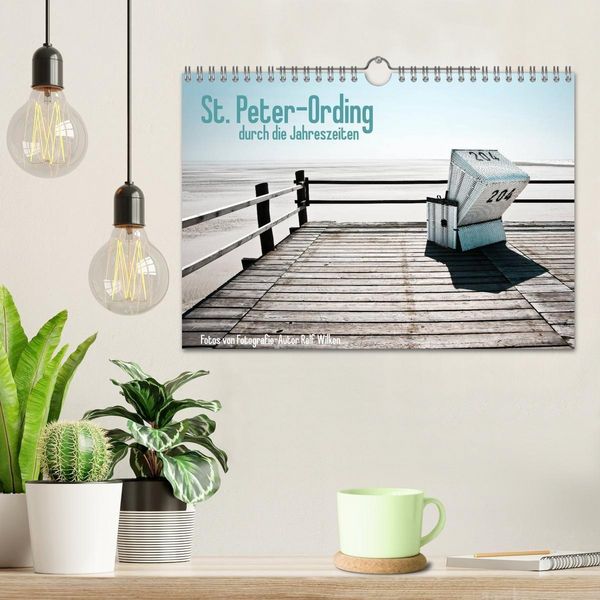 Produktbild: St. Peter-Ording durch die Jahreszeiten (Wandkalender 2026 DIN A4 quer), CALVENDO Monatskalender