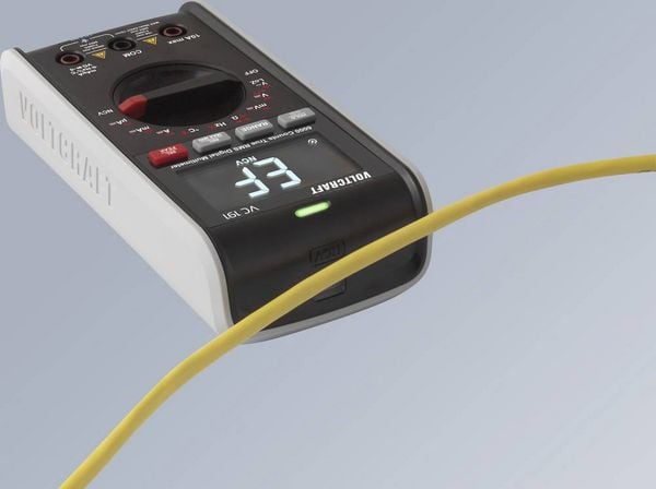 Produktbild: VOLTCRAFT VC191 Hand-Multimeter digital LoZ CAT III 600V Anzeige (Counts): 6000