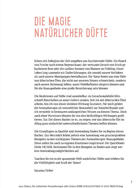 Produktbild: Die einfachste Aromatherapie aller Zeiten