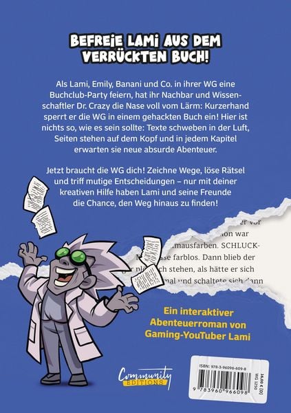 Produktbild: Lami. Gefangen im verr&uuml;ckten Buch