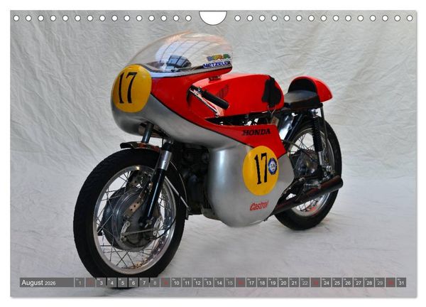 Produktbild: Honda CB 72 (Wandkalender 2026 DIN A4 quer), CALVENDO Monatskalender