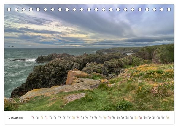Produktbild: Typisch Schottland (Tischkalender 2026 DIN A5 quer), CALVENDO Monatskalender