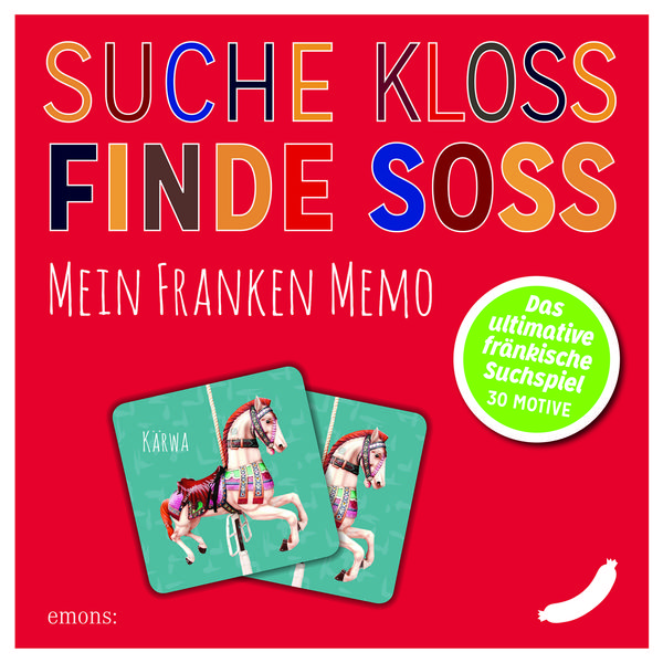 Produktbild: Suche Kloß - Finde Soß. Mein Franken Memo (Spiel)