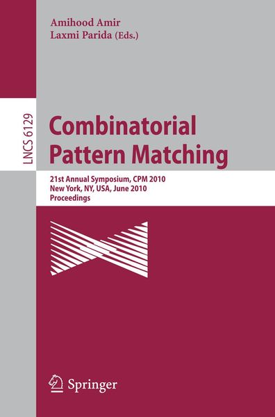 Produktbild: Combinatorial Pattern Matching