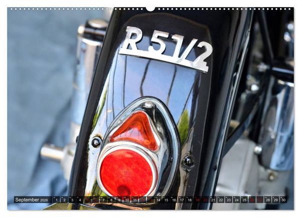 Produktbild: BMW R 51/2 (hochwertiger Premium Wandkalender 2026 DIN A2 quer), Kunstdruck in Hochglanz