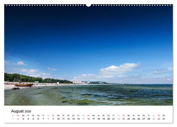 Produktbild: R&uuml;gen (hochwertiger Premium Wandkalender 2026 DIN A2 quer), Kunstdruck in Hochglanz