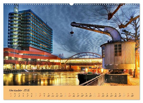 Produktbild: Bergedorf Hamburgs Perle an der Bille (hochwertiger Premium Wandkalender 2026 DIN A2 quer), Kunstdruck in Hochglanz