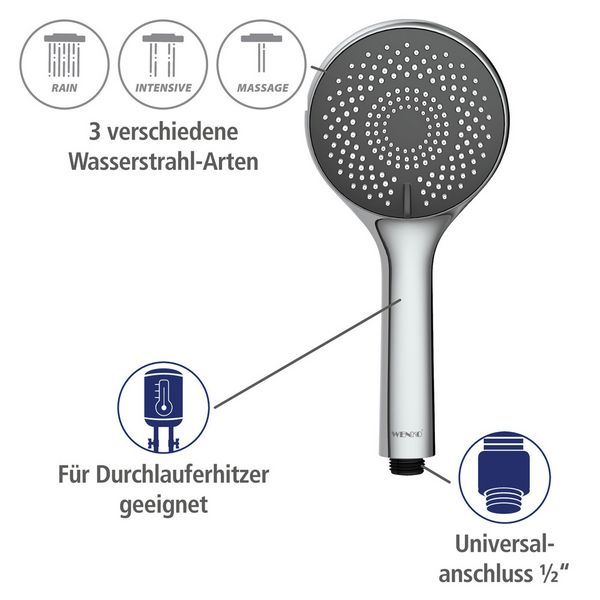 Produktbild: Brauseset Watersaving Chrom, L&auml;nge Stange: 70 cm