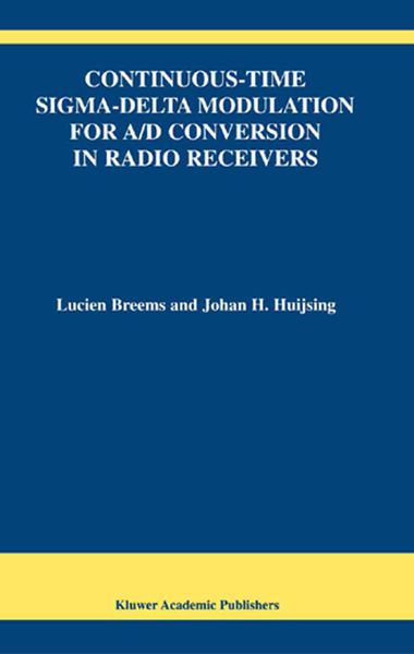 Produktbild: Continuous-Time Sigma-Delta Modulation for A/D Conversion in Radio Receivers
