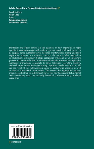 Produktbild: Symbioses and Stress