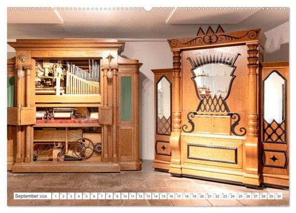 Produktbild: Selbstspielende Musikinstrumente (Wandkalender 2026 DIN A2 quer), CALVENDO Monatskalender