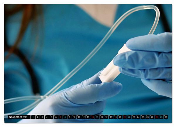 Produktbild: Im Dienst der Gesundheit - Krankenpflege (Wandkalender 2026 DIN A2 quer), CALVENDO Monatskalender