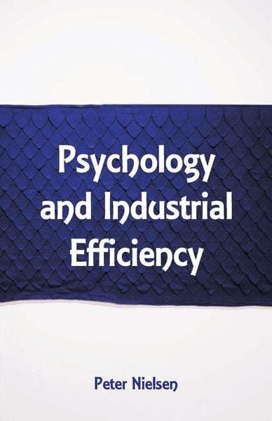 Produktbild: Psychology and Industrial Efficiency