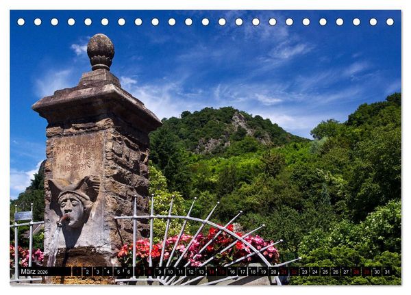 Produktbild: Bad Honnef - Rheinisches Nizza (Tischkalender 2026 DIN A5 quer), CALVENDO Monatskalender