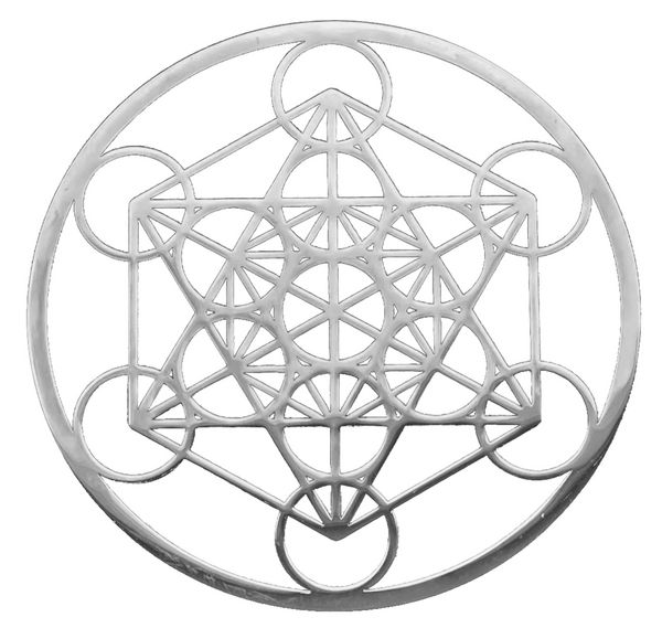 Produktbild: Metatron aus Edelstahl 9cm