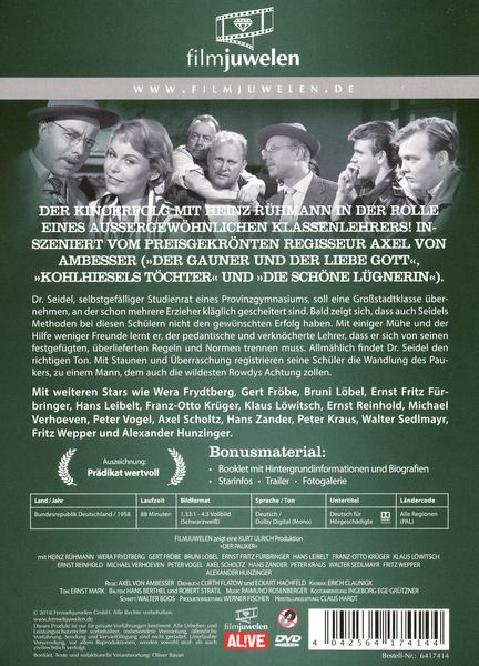 Produktbild: Der Pauker - filmjuwelen