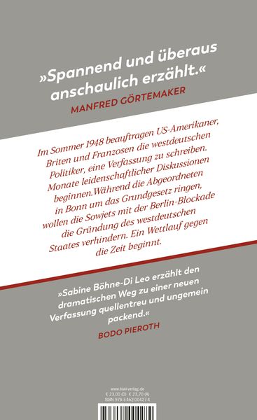 Produktbild: Die Erfindung der Bundesrepublik