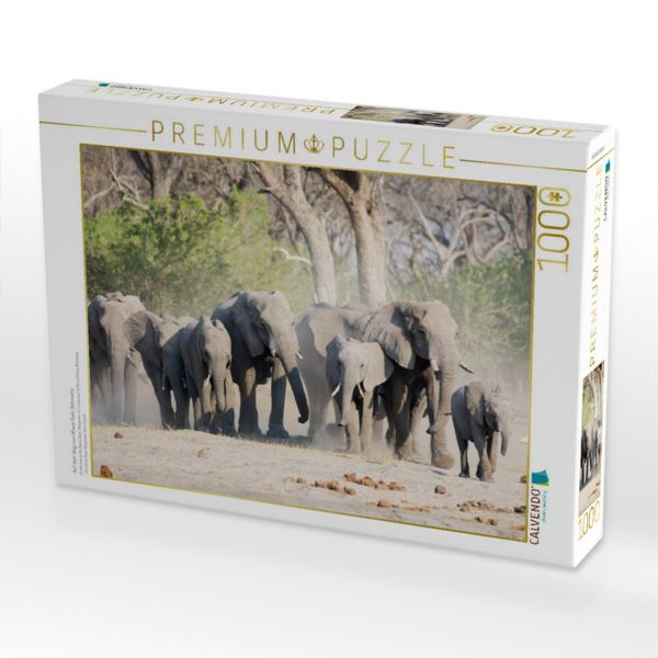Produktbild: CALVENDO Puzzle Auf dem Weg zum Khwai River, Botswana | 1000 Teile Lege-Gr&ouml;&szlig;e 64x48cm Foto-Puzzle f&uuml;r gl&uuml;ckliche Stunden