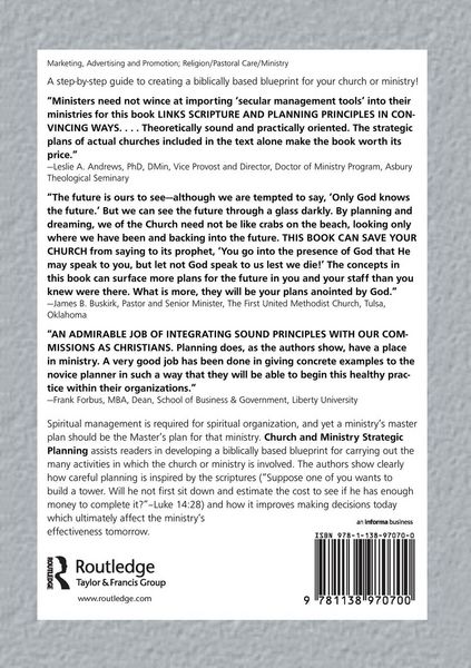 Produktbild: Church and Ministry Strategic Planning